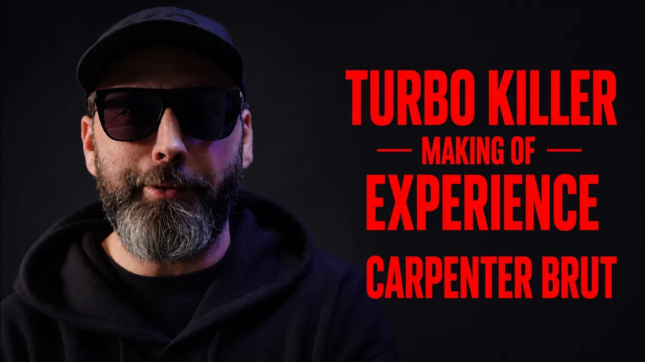 Carpenter Brut, vignette du making of de Turbo Killer Experience